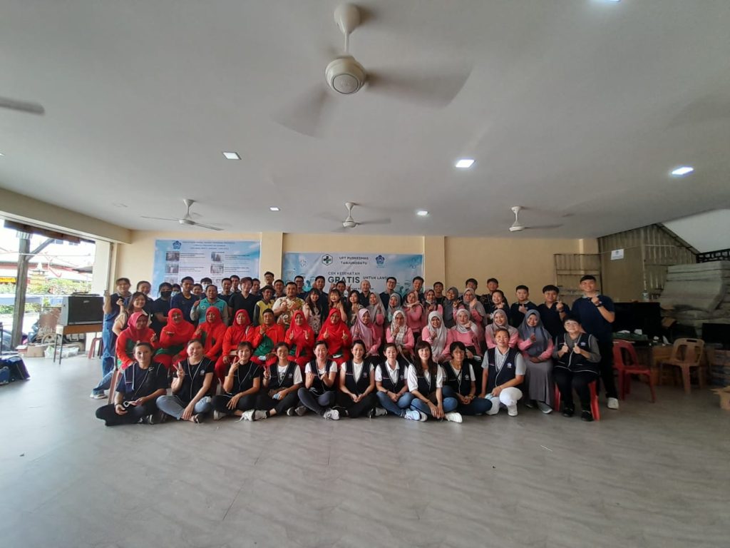 Puskesmas Tanjung Batu Bersama PTMSI Peduli Cegah PTM