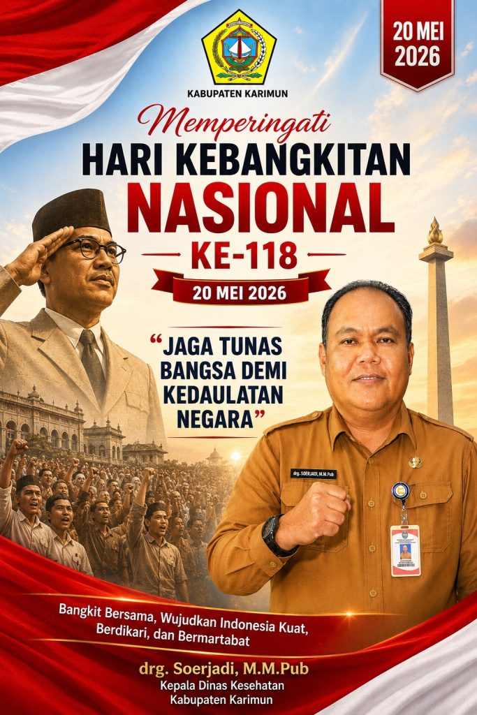 Dinas Kesehatan Kabupaten Karimun Peringati Hari Kebangkitan Nasional ke-118